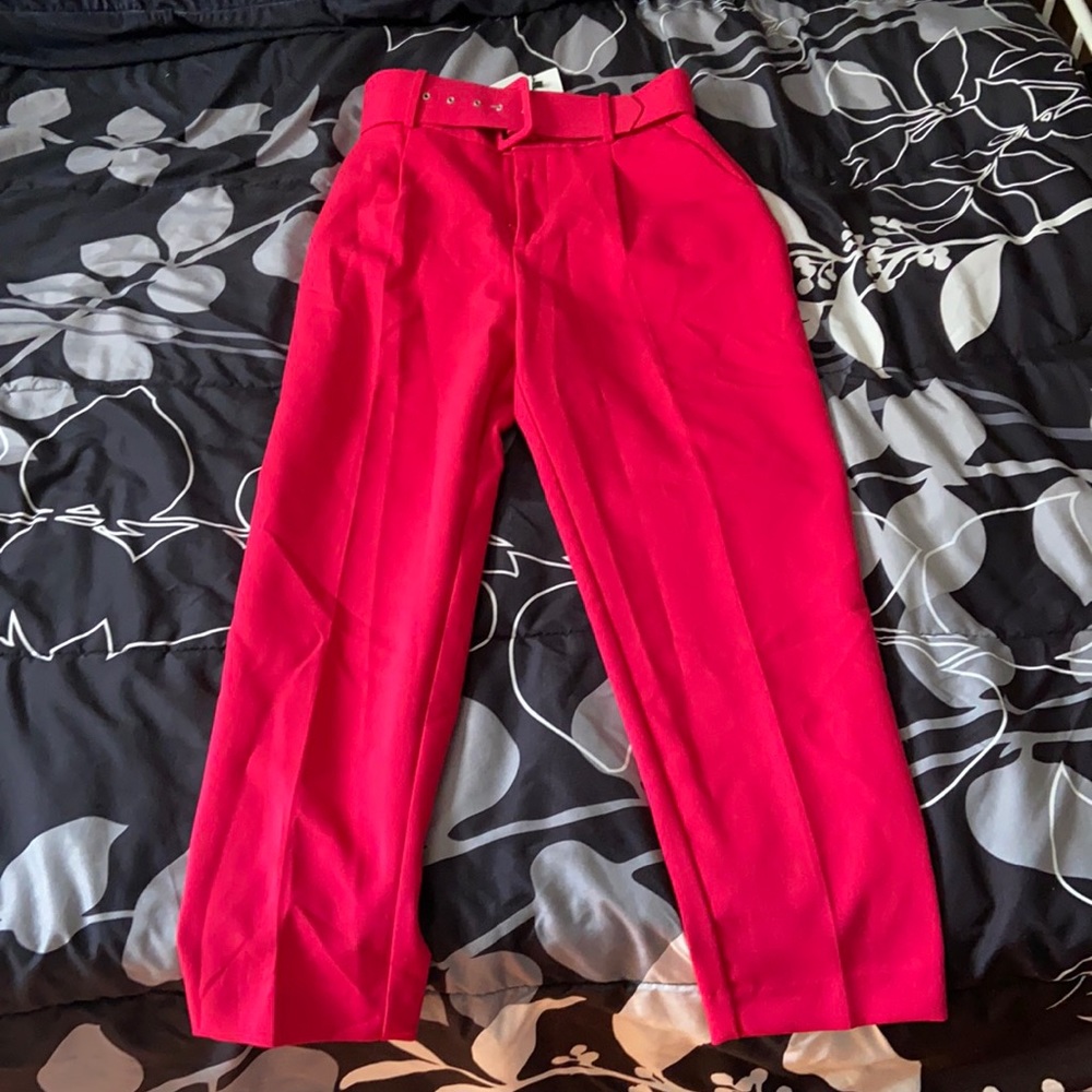 Pink Zara pants